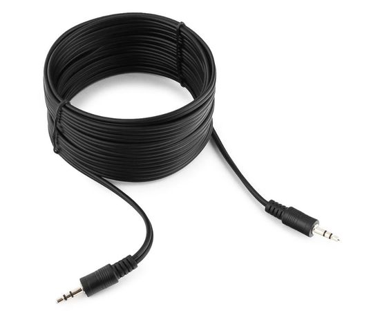 Кабель аудио Cablexpert CCA-404-5M, джек3.5 / джек3.5, 5.м черный