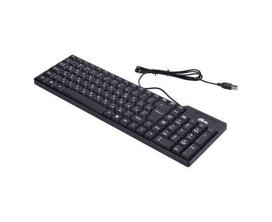Клавиатура проводная Ritmix RKB-100 черный