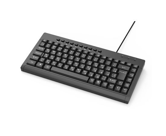 Клавиатура проводная Ritmix RKB-104 черный