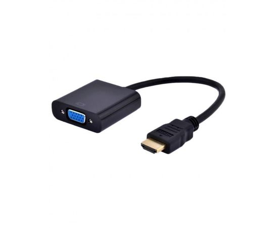 Переходник HDMI (M)- VGA (F) Ritmix RCC-155 медный, поддержка 1080P