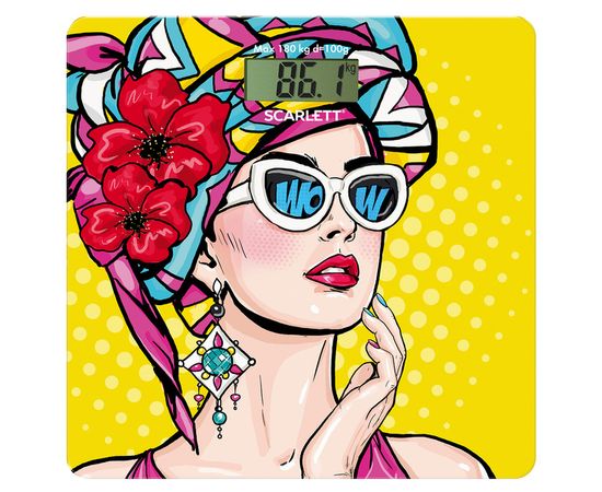 Весы напольные Scarlett SC-BS33E068