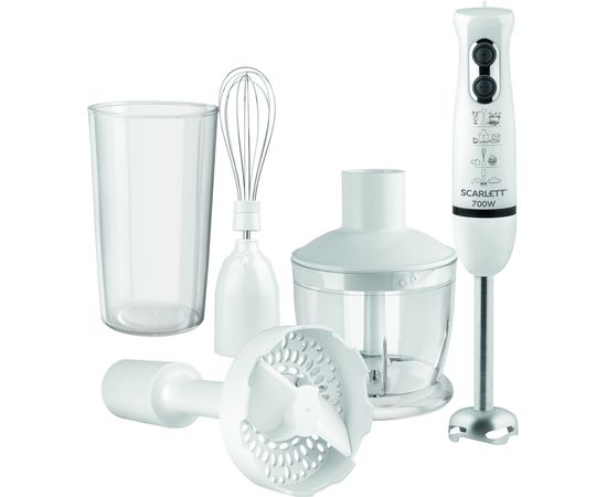 Блендер погружной Scarlett SC-HB42M33 белый