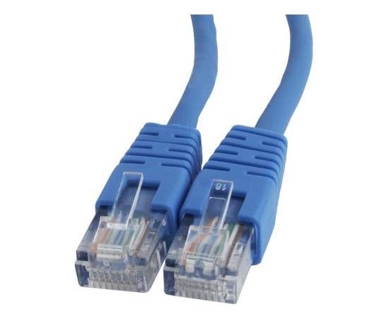 Патч-корд медный UTP Cablexpert PP10-1M/B кат.5e, 1м, литой, многожильный (синий)