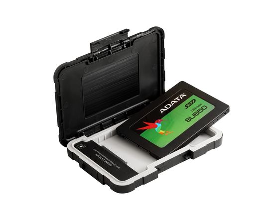 Бокс для SSD Adata AED600-U31-CBK черный