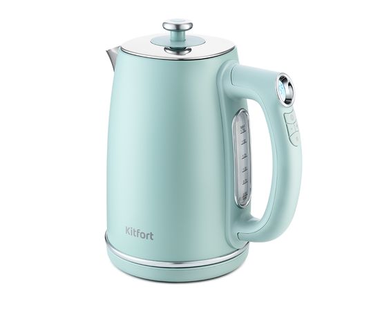 Электрический чайник Kitfort KT-6120-1 голубой