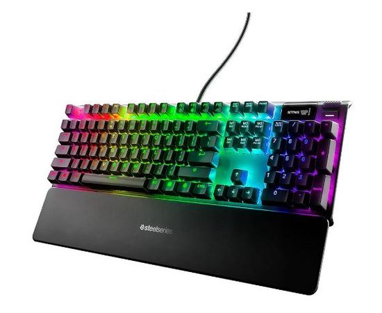 Клавиатура игровая Steelseries  Apex 7 (Red Switch) RU 64642 черный