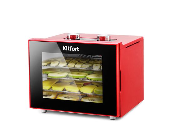 Сушилка для продуктов Kitfort КТ-1915-2 красный