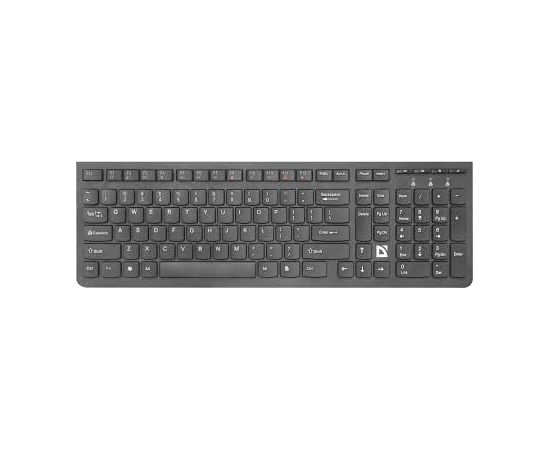 Клавиатура беспроводная Defender UltraMate SM-535 RU,черный,мультимедиа