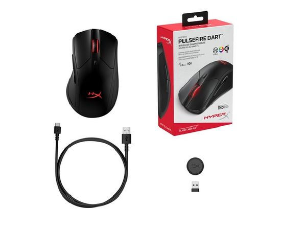 Мышь игровая HyperX Pulsefire Dart HX-MC006B черный