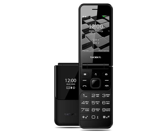 Мобильный телефон Texet TM-407 чёрный