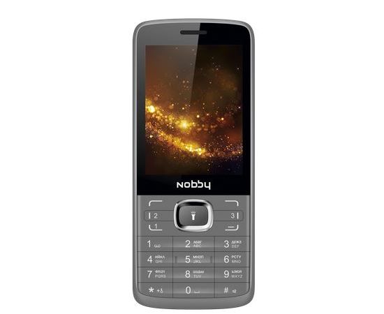 Мобильный телефон Nobby 330T серо-черный
