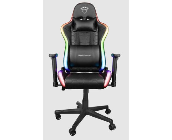 Игровое кресло Trust GXT 716 Rizza RGB LED Resto черный