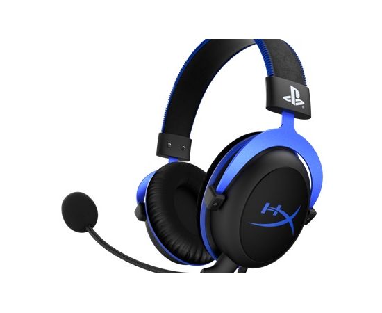 Наушники-гарнитура игровые HyperX HX-HSCLS-BL/EM Cloud Blue for PS4