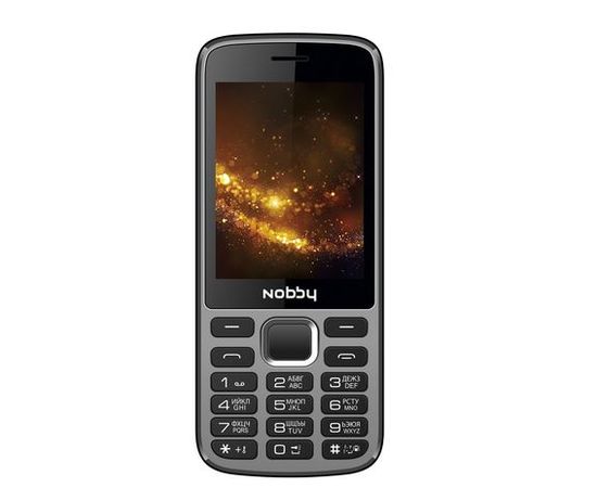 Мобильный телефон Nobby 300 серо-чёрный