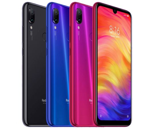 Смартфон 6,3" Xiaomi Redmi Note 7 64GB черный