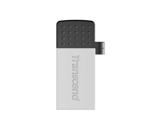 USB Флеш 16GB 2.0 Transcend TS16GJF380S серебро