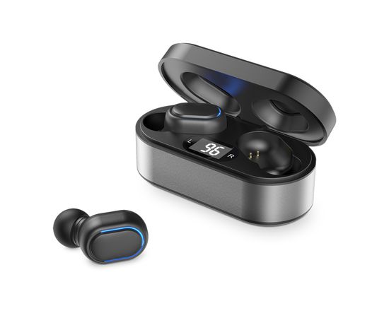 Наушники-вкладыши беспроводные Olmio "TWE-06" серый