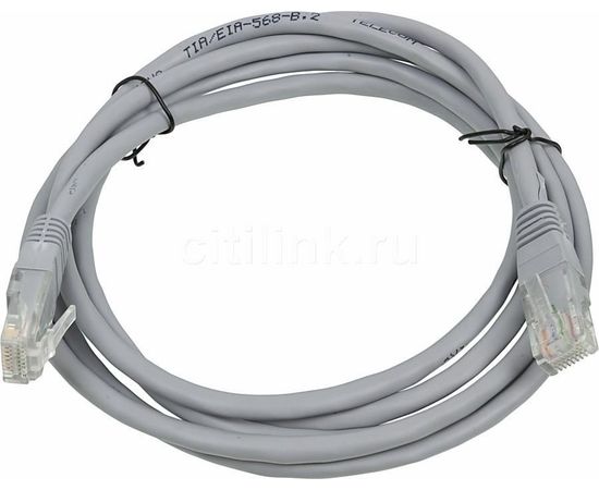 Патч-корд UTP Ritmix RCC-081 литой, кат.5e, 5m, CCA