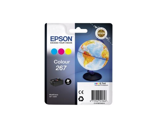 Картридж Epson C13T26704010 Tri-colour Ink for WorkForce WF-100W
