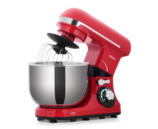 Планетарный миксер Kitfort КТ-1337-1 красный