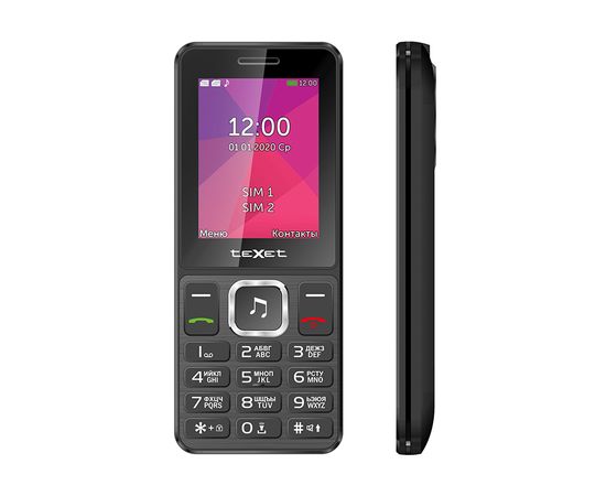 Мобильный телефон Texet TM-301 черный