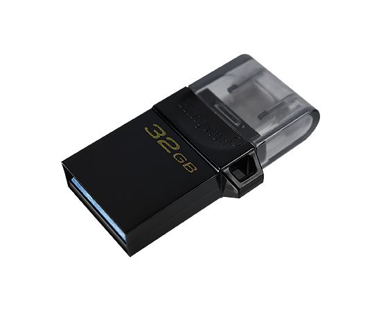 USB Флеш 128GB 3.0 Kingston OTG DTDUO3G2/128GB черный