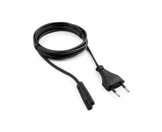 Кабель питания для ноутбуков, аудио/видео техники Cablexpert PC-184/2-1.8M, 1.8м пакет, черный