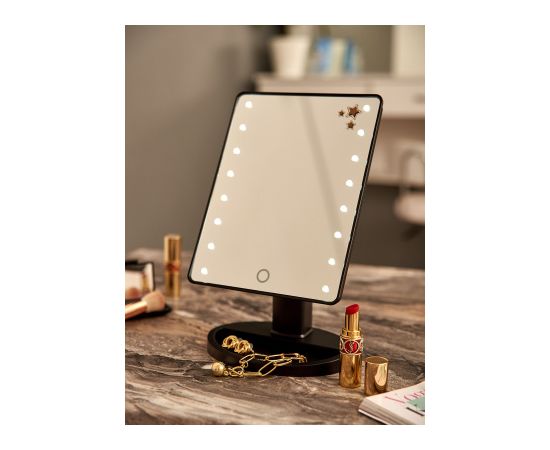 Зеркало косметическое Scarlett SC-MM308L08 черный