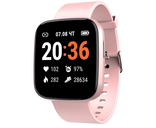 Смарт часы Geozon Marathon розовый