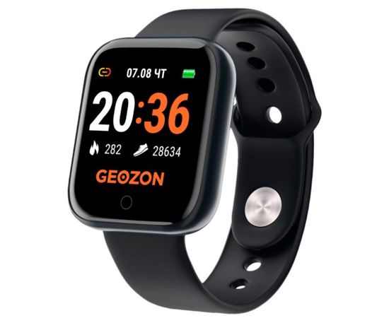 Смарт часы Geozon Sprinter черный