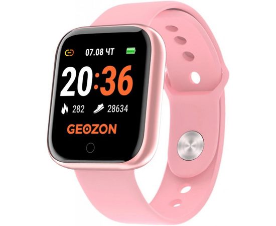 Смарт часы Geozon Sprinter розовый
