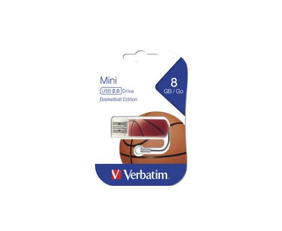 USB Флеш 8GB 2.0 Verbatim 098507 баскетбол