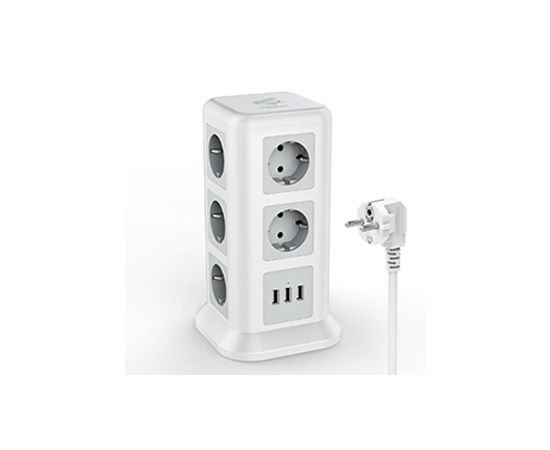 Сетевой фильтр Tessan TPS01-DE серый