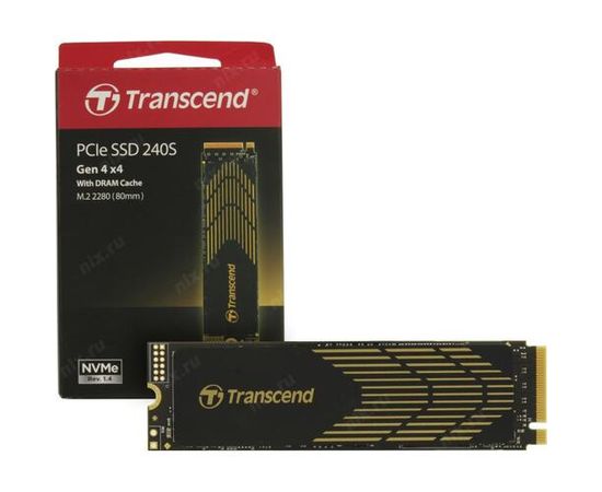 Жесткий диск SSD 500GB Transcend TS500GMTE240S M2 PCIe
