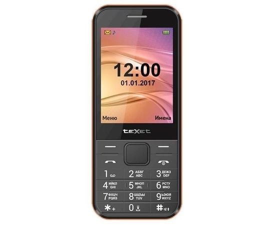 Мобильный телефон Texet TM-B315 черный
