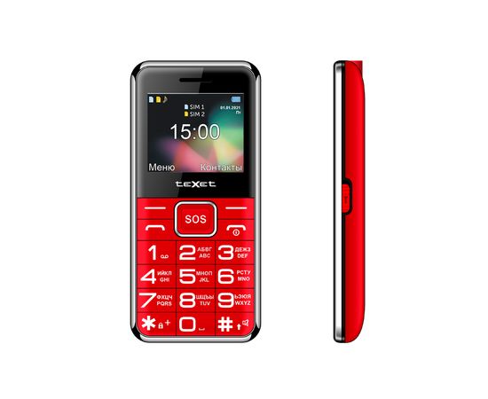 Мобильный телефон Texet TM-B319 красный