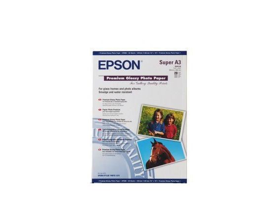 Фотобумага А3 Epson C13S041316 20 Л. 255 Г/М2 Premium Glossy