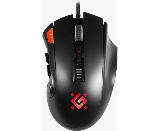 Мышь игровая Defender Oversider GM-917 черный