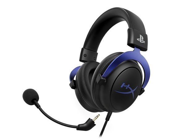 Наушники-гарнитура игровые HyperX HHSC2-FA-BL/E (4P5H9AM#ABB) Cloud Blue PS5