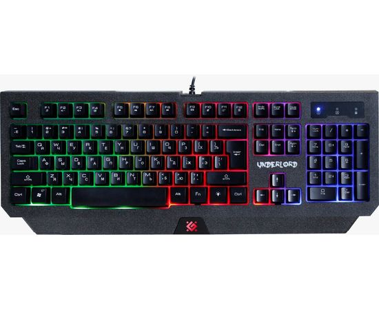 Клавиатура игровая Defender Underlord GK-340L черный