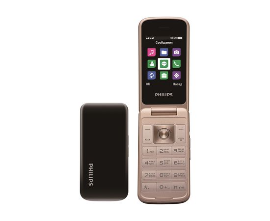 Мобильный телефон Philips Xenium E255 черный