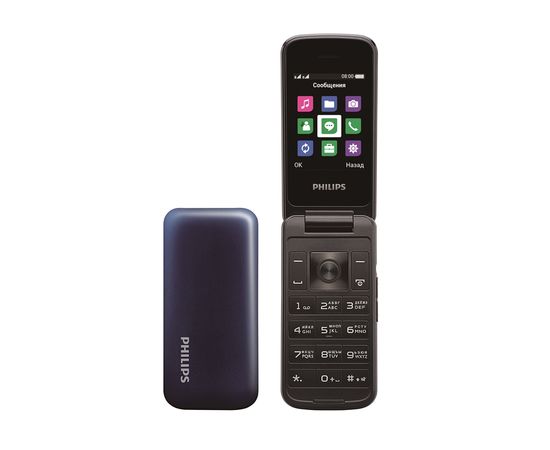 Мобильный телефон Philips Xenium E255 синий