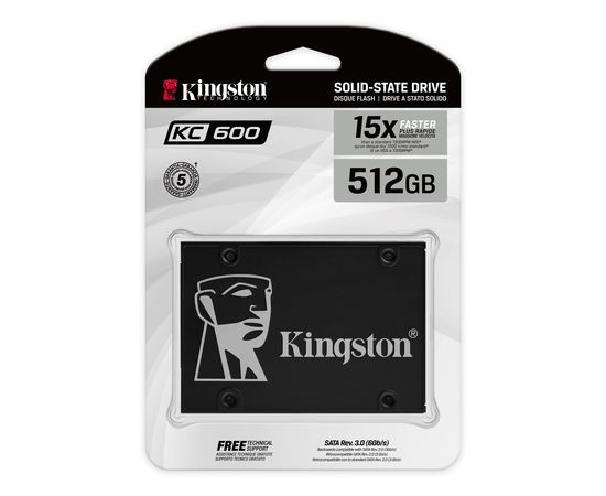 Жесткий диск SSD 512GB Kingston SKC600/512G