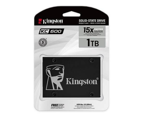 Жесткий диск SSD 1024GB Kingston SKC600/1024