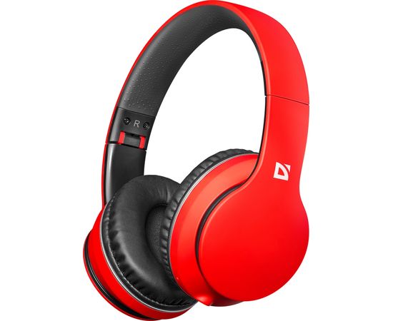 Наушники-гарнитура беспроводные Defender FreeMotion B580 красный, BT