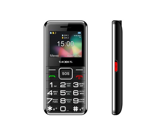 Мобильный телефон Texet TM-B319 черный