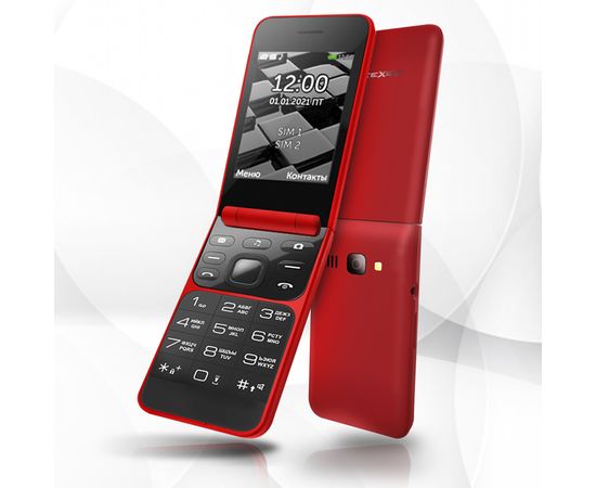 Мобильный телефон Texet TM-405 красный