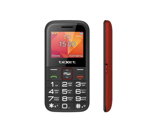 Мобильный телефон Texet TM-B418 красный