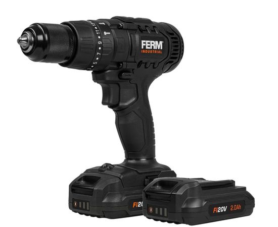 Дрель-шуруповерт ударная Ferm CDM1147P 20W АКБ