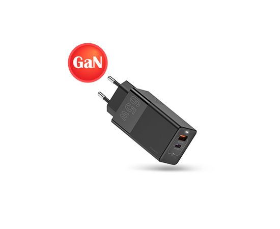 Зарядное устройство сетевое Kuulaa KL-CD22B USB+Type-Cx2 QC 65W черный